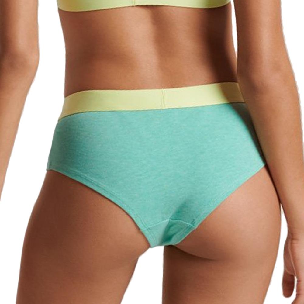 Culotte Vert Femme Superdry W3110355A vue 2