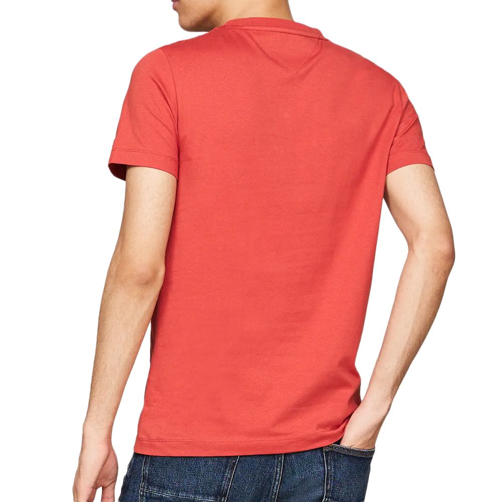 T-shirt Rouge Homme Tommy Hilfiger Arch vue 2