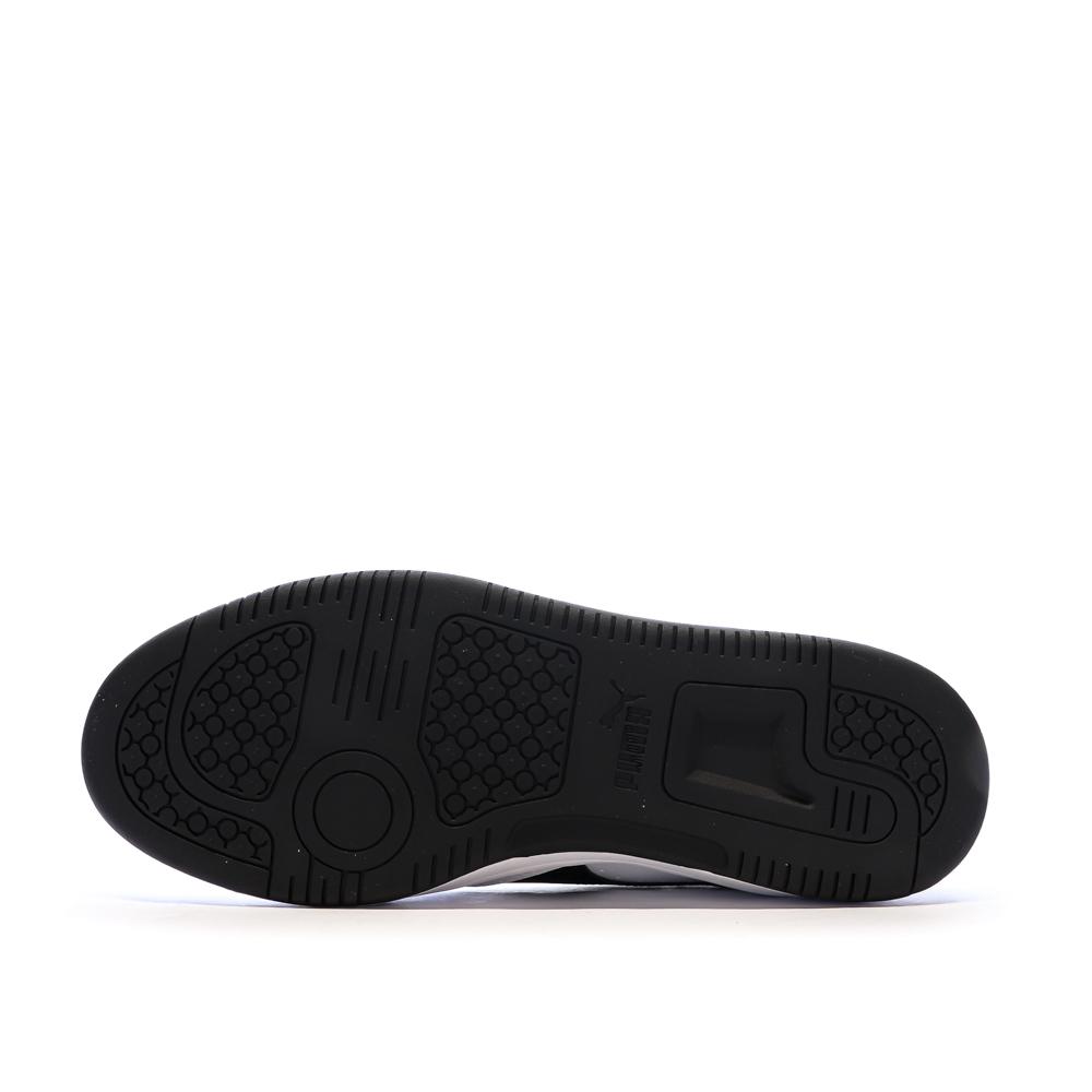 Baskets Blanc/Noir Femme Puma Rebound V6 Low vue 5