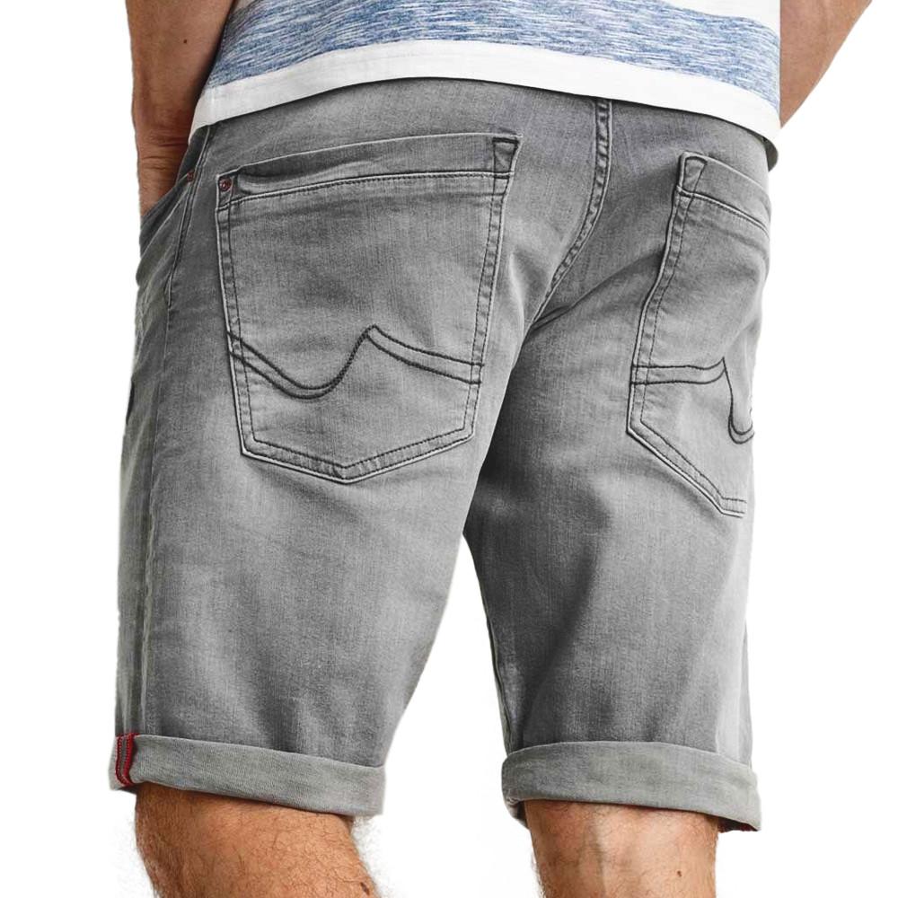 Short en jean Gris Homme Petrol Industries SHO003 vue 2