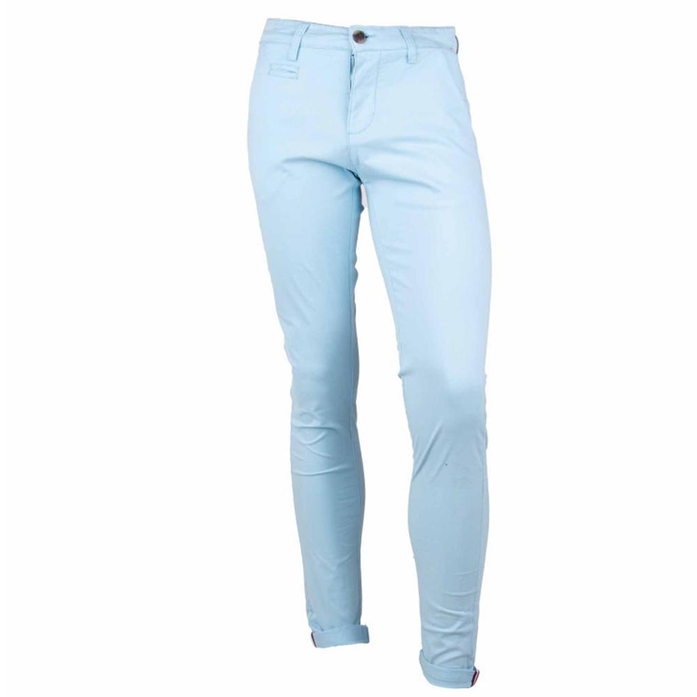 Chino Bleu Clair Homme La Maison Blaggio Tenali pas cher