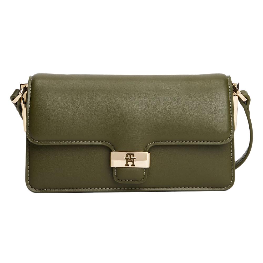 Sac à bandoulière Vert Femme Tommy Hilfiger Heritage pas cher