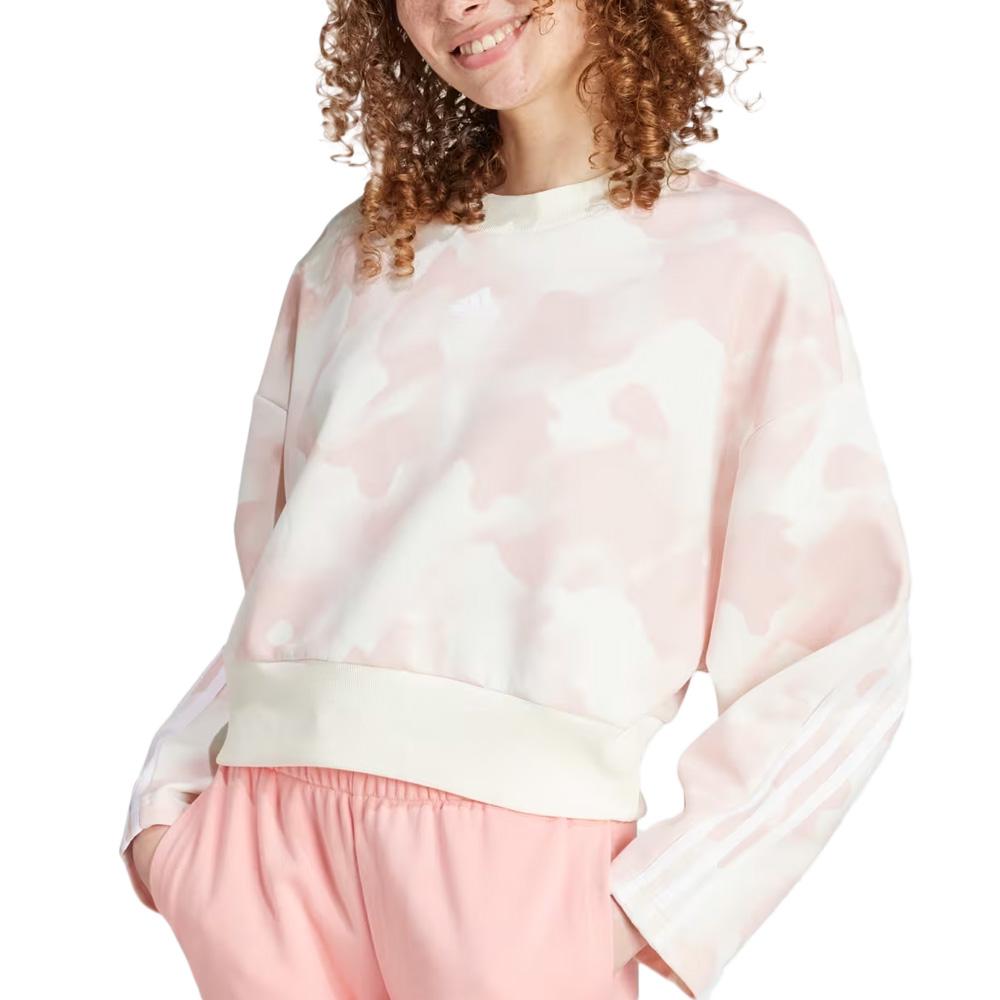 Sweat Rose Femme Adidas IW5302 pas cher
