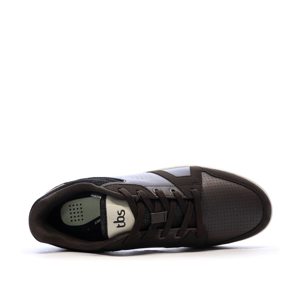 Baskets Marron Homme TBS Neterro vue 4