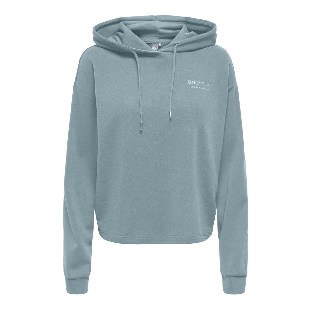 Sweat à Capuche Bleu Femme Only Play Life pas cher