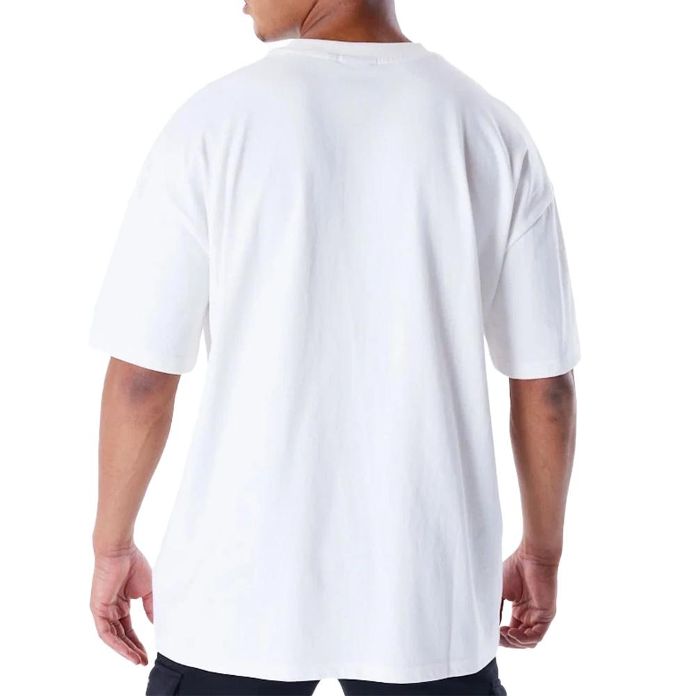 T-Shirt Blanc Homme New Era Grphc vue 2
