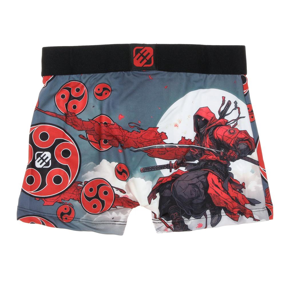 Boxer Noir/Rouge à Imprimés Garçon Freegun NIN vue 2