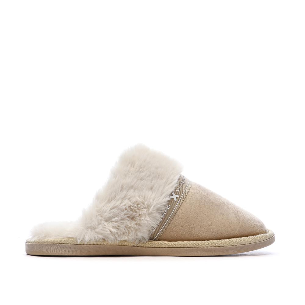Zapatillas de casa beige para mujer Xti 144571 ver 2