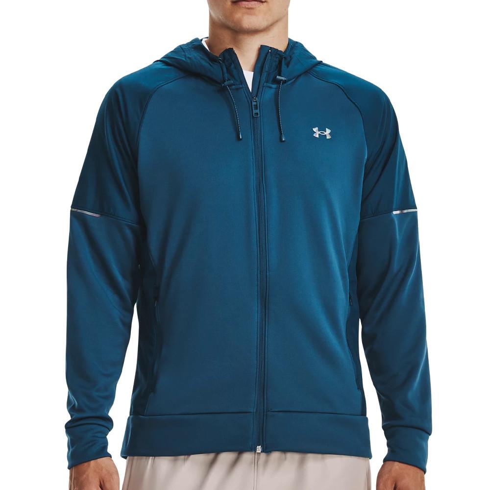 Sweat Zippé Bleu Homme Under Armour Storm pas cher
