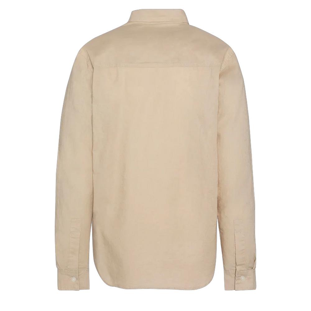 Chemise Beige Homme Schott SHROML vue 2