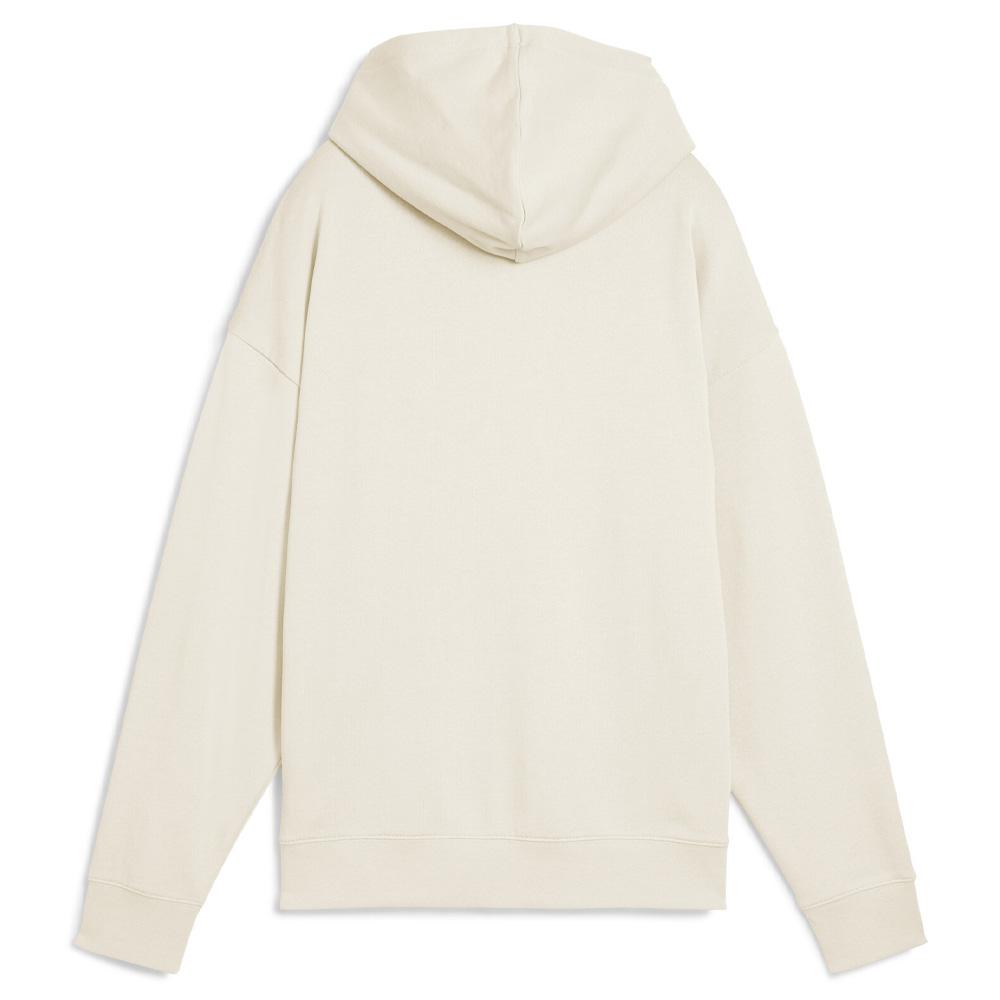 Sweat Capuche Blanc Femme Puma Elevated Comfort vue 2