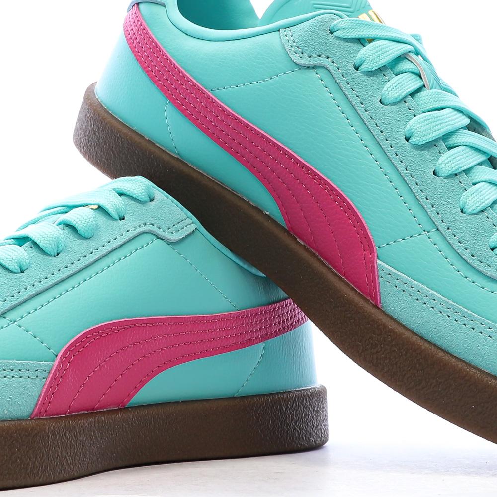 Basket Turquoise Femme Puma Club Ii Era vue 7