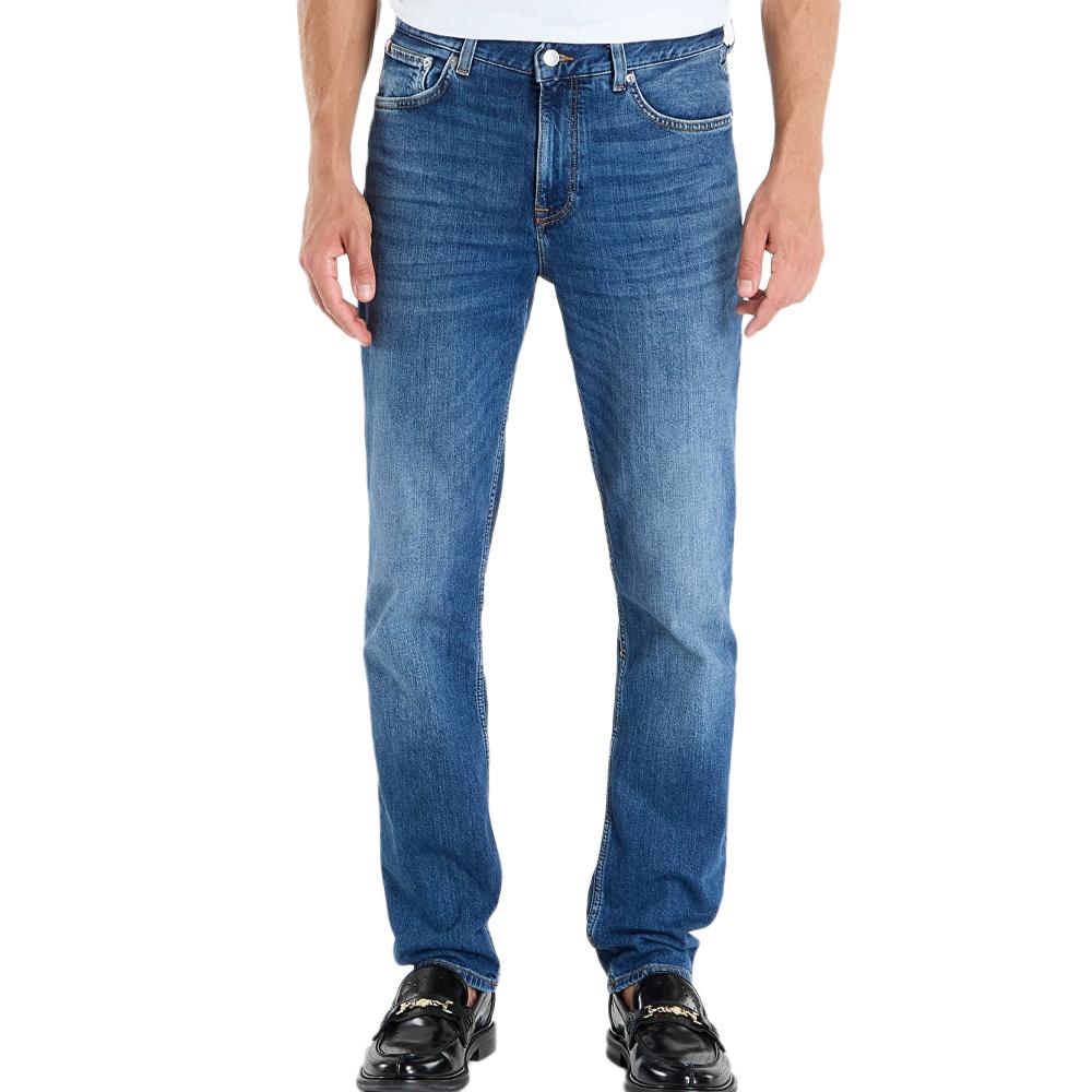 Jean Straight Bleu Homme Tommy Hilfiger MW0MW40367 pas cher