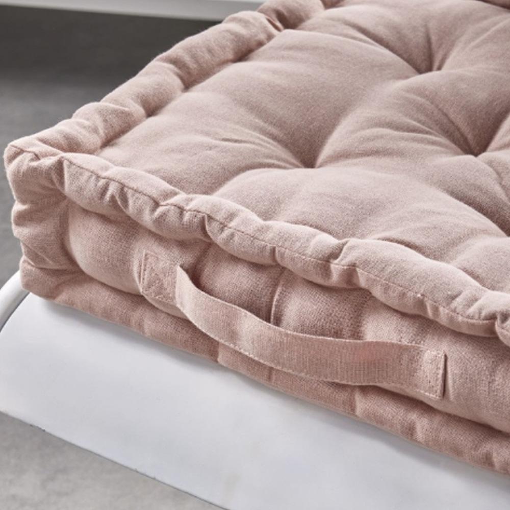 Coussin de Sol Rose Today 40x40x10cm vue 2