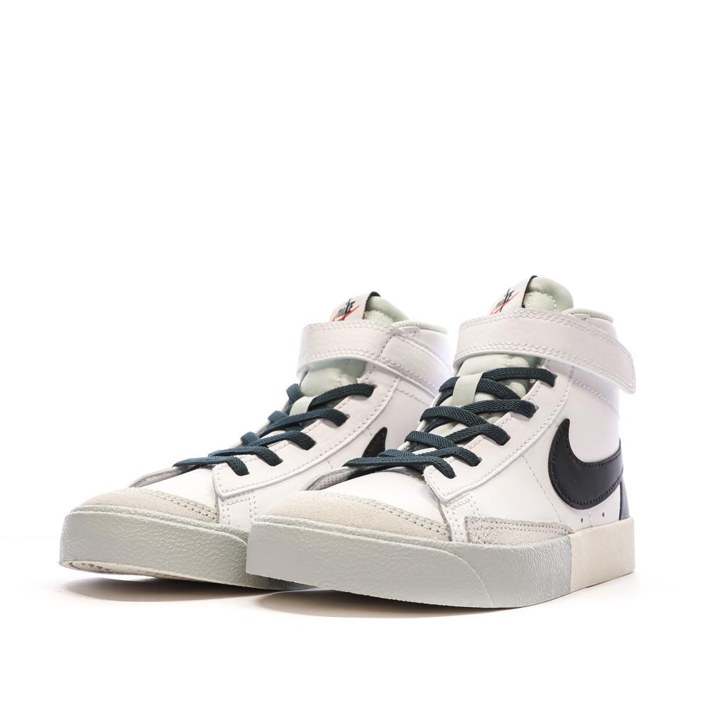 Baskets Blanches Garçon Nike Blazer Mid 77 vue 6