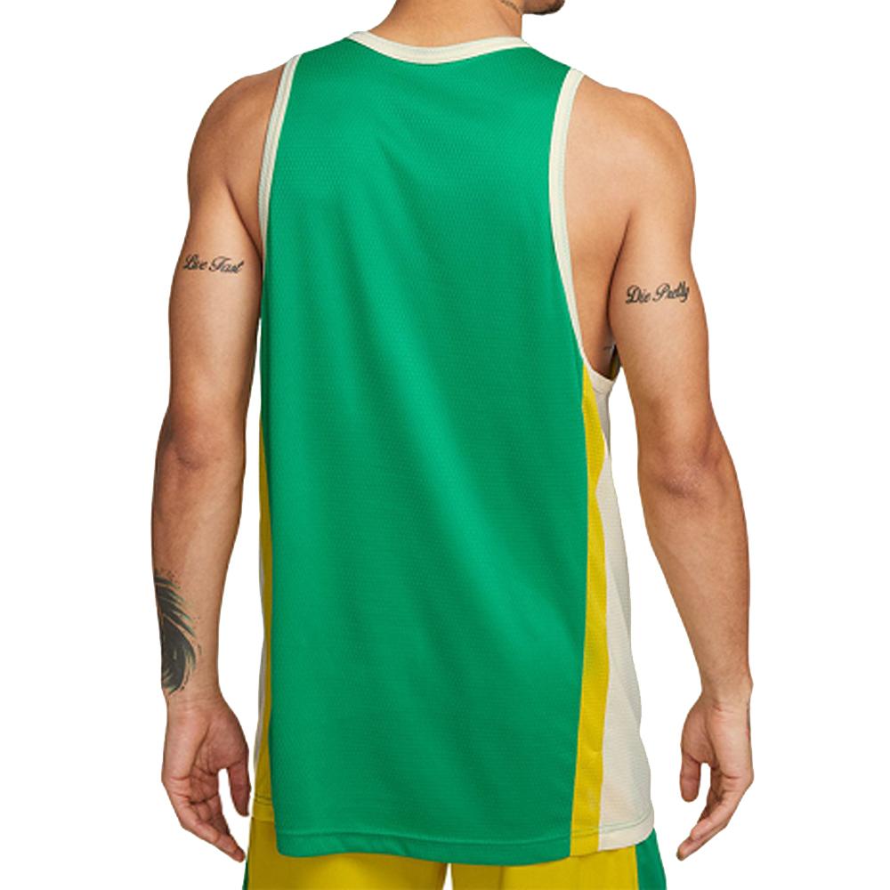 Maillot de basket Vert/Jaune Homme Nike Df Icon vue 2