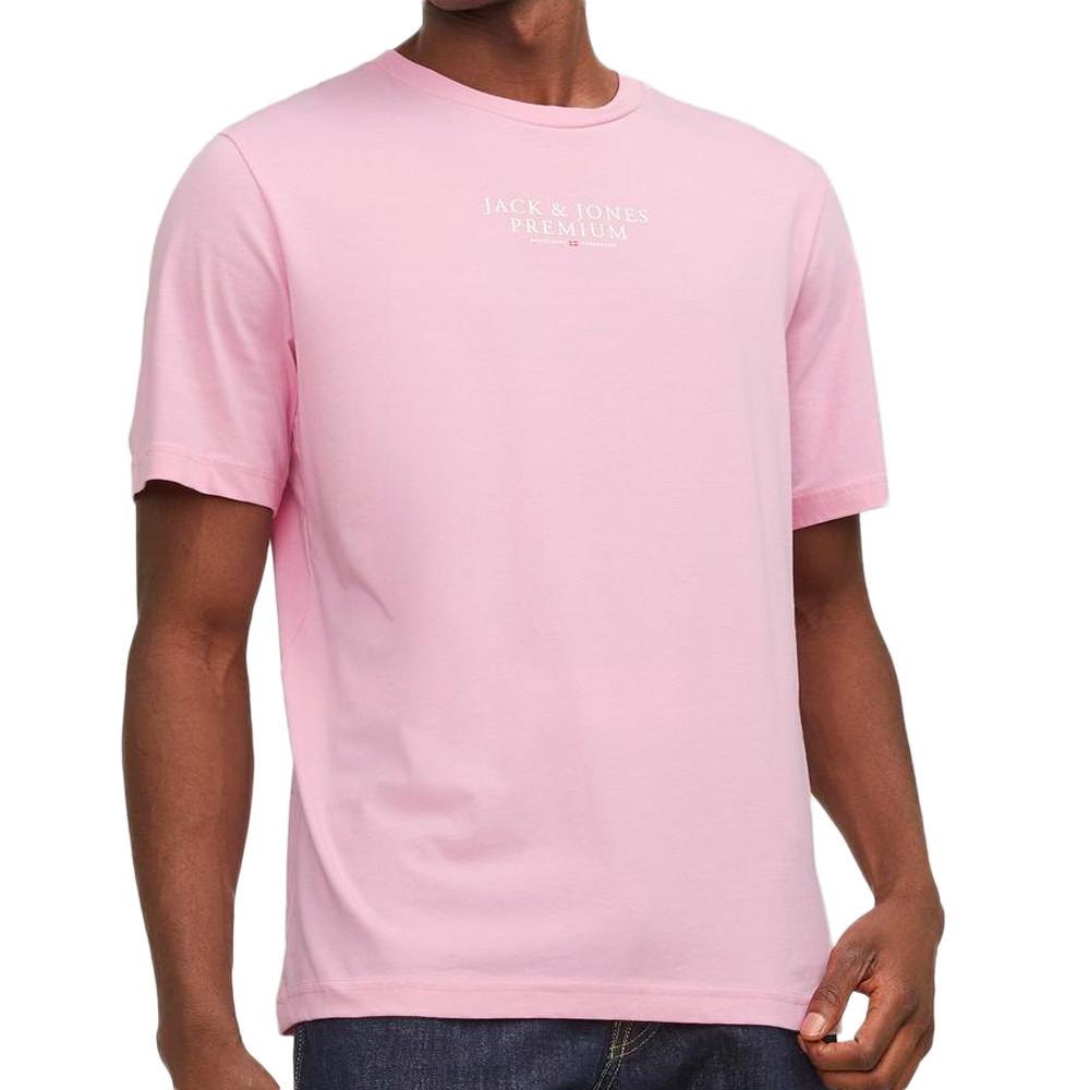 T shirt Rose Homme Jack Jones Bluarchie Espace des marques