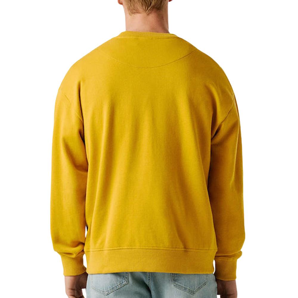 Sweat Jaune Homme Pepe jeans Pjl vue 2