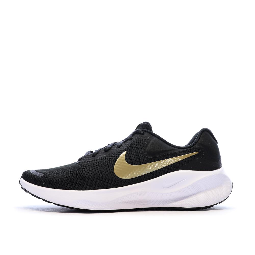 Chaussures de running Noires Femme Nike Revolution pas cher