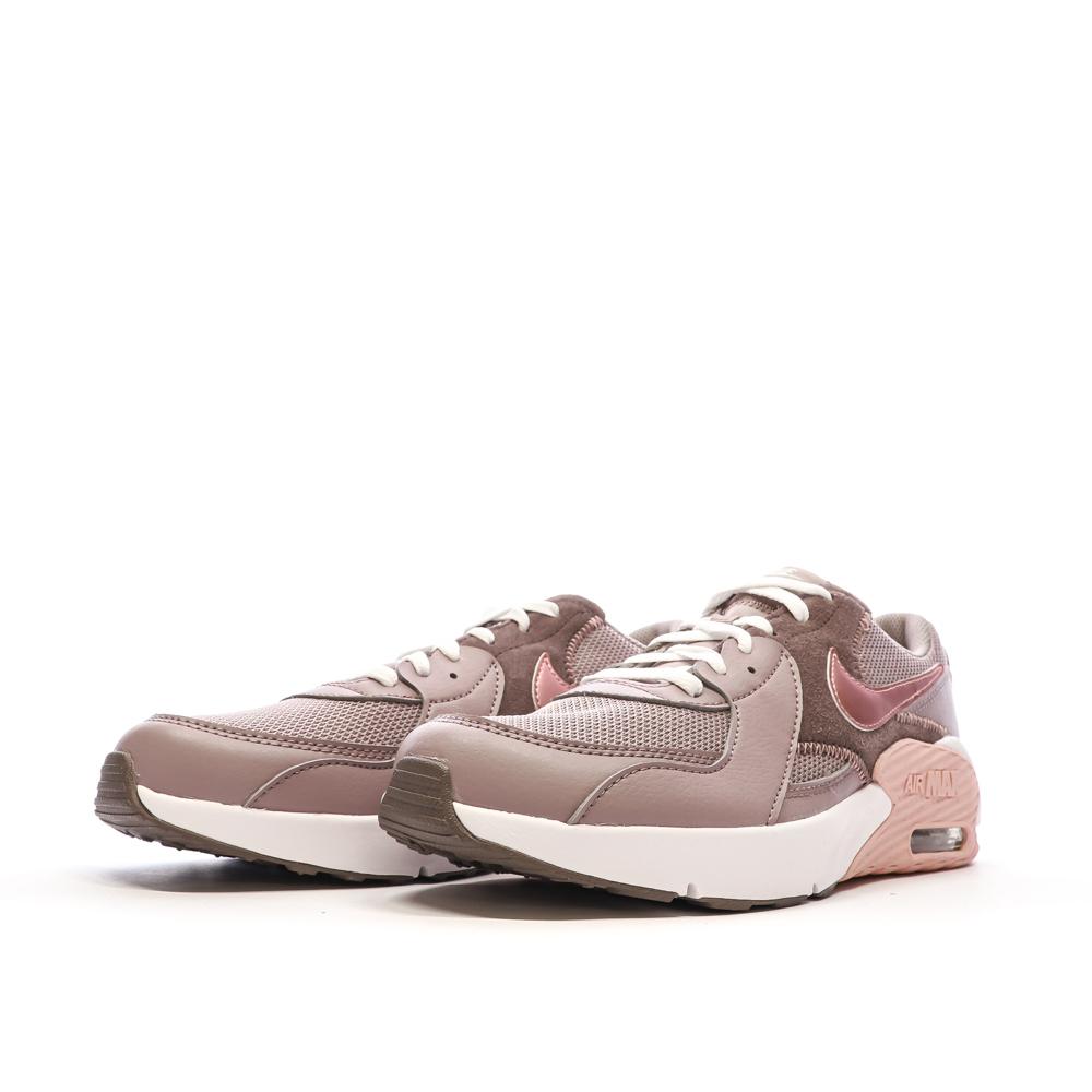 Baskets Mauve Femme Nike Air Max Excee vue 6