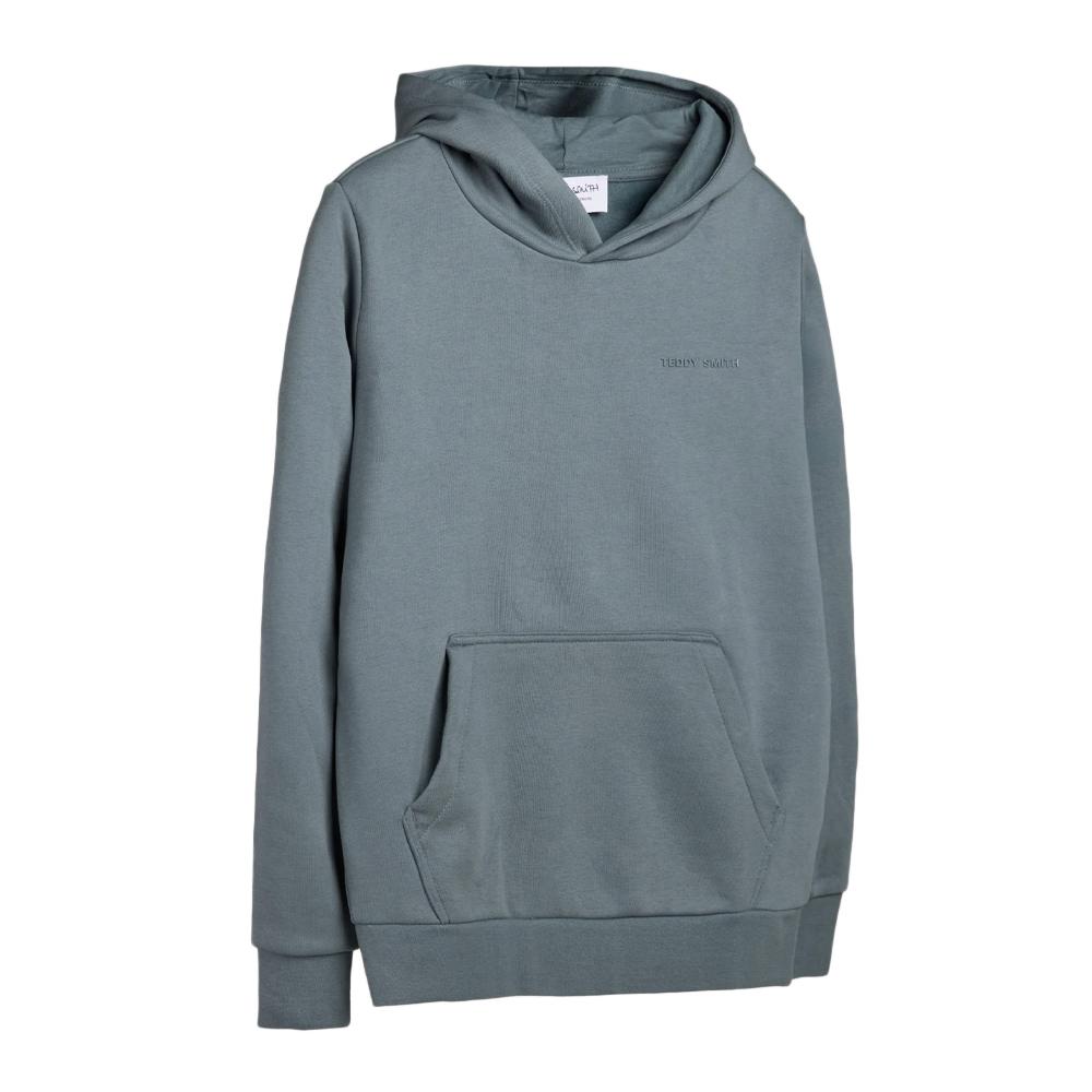Sweat à Capuche Gris Homme Teddy Smith nark Hoody pas cher