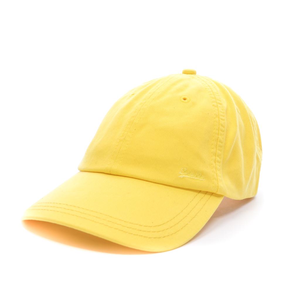 Casquette Jaune Homme Superdry Vintage pas cher