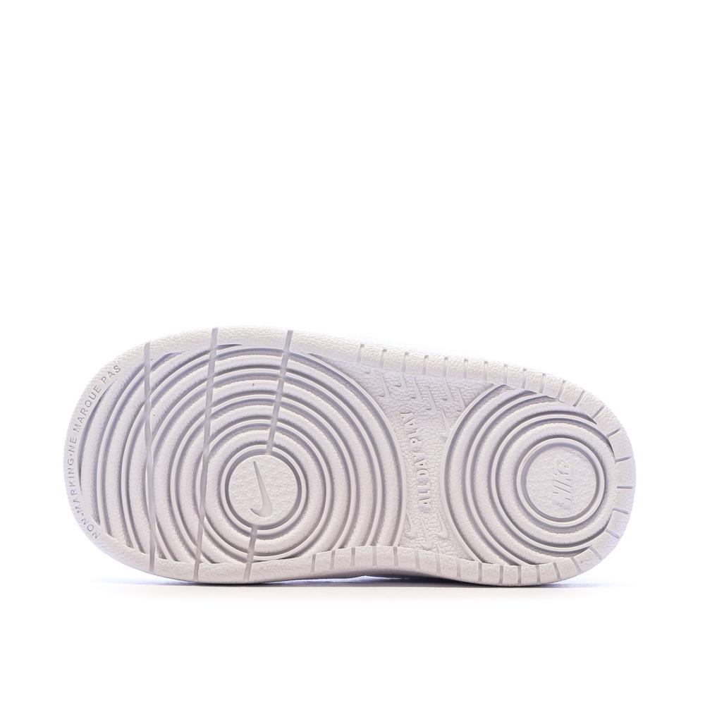 Baskets Blanches Garçon Nike Court Boroughs vue 5
