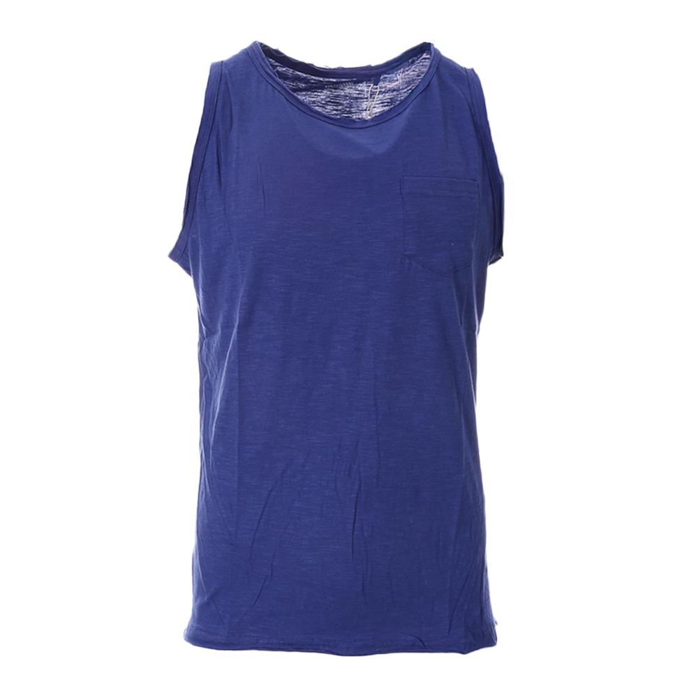 Débardeur Bleu Royal Homme Paname Brothers DYLAN pas cher