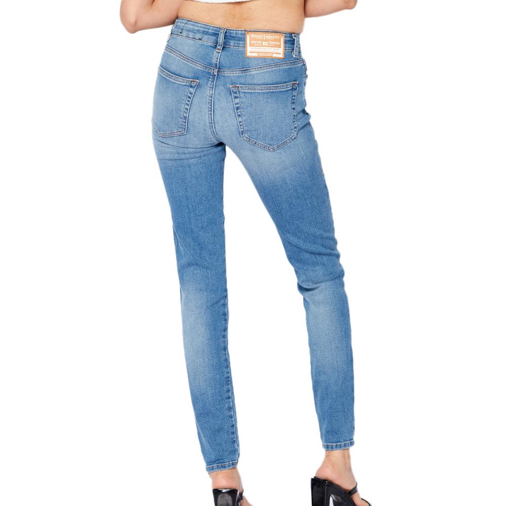 Jean Slim Bleu Femme Diesel 2017 Sandy vue 2