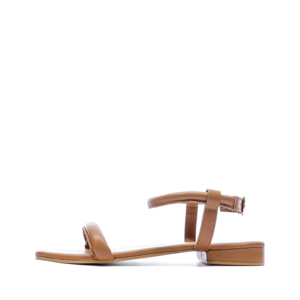 Sandales Camel Femme Vero Moda Tonic pas cher
