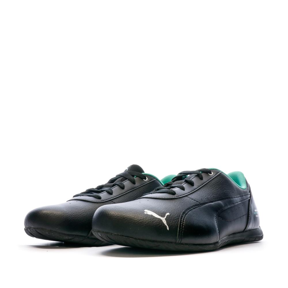 Baskets Noires/Vert Homme Puma Mapf1 Neo Cat vue 6