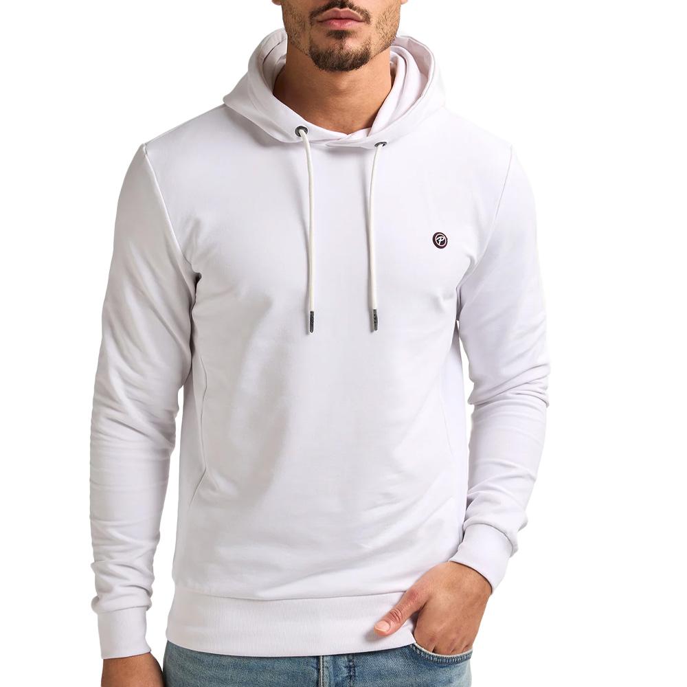 Sweat Blanc Homme Petrol Industries Hooded 5178 pas cher