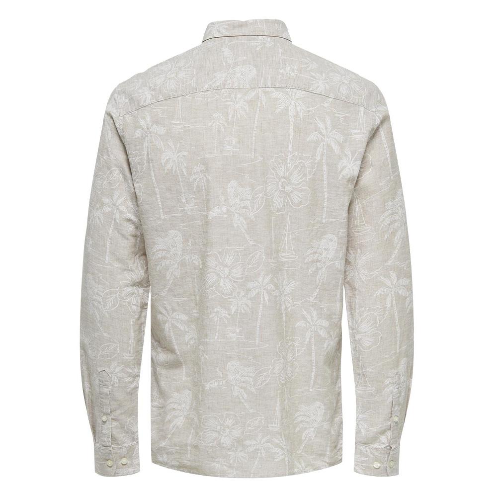 Chemise Grise Homme Only & Sons Caiden vue 2