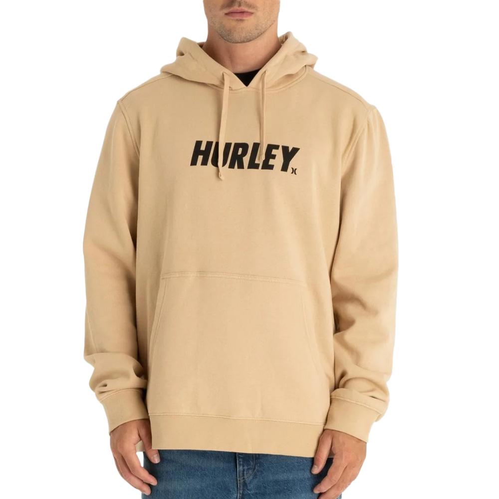 Sweat Beige Homme Hurley Fastlane pas cher