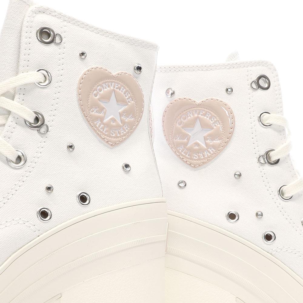 Baskets Blanches Femme Converse Chuck 70 De Luxe vue 7