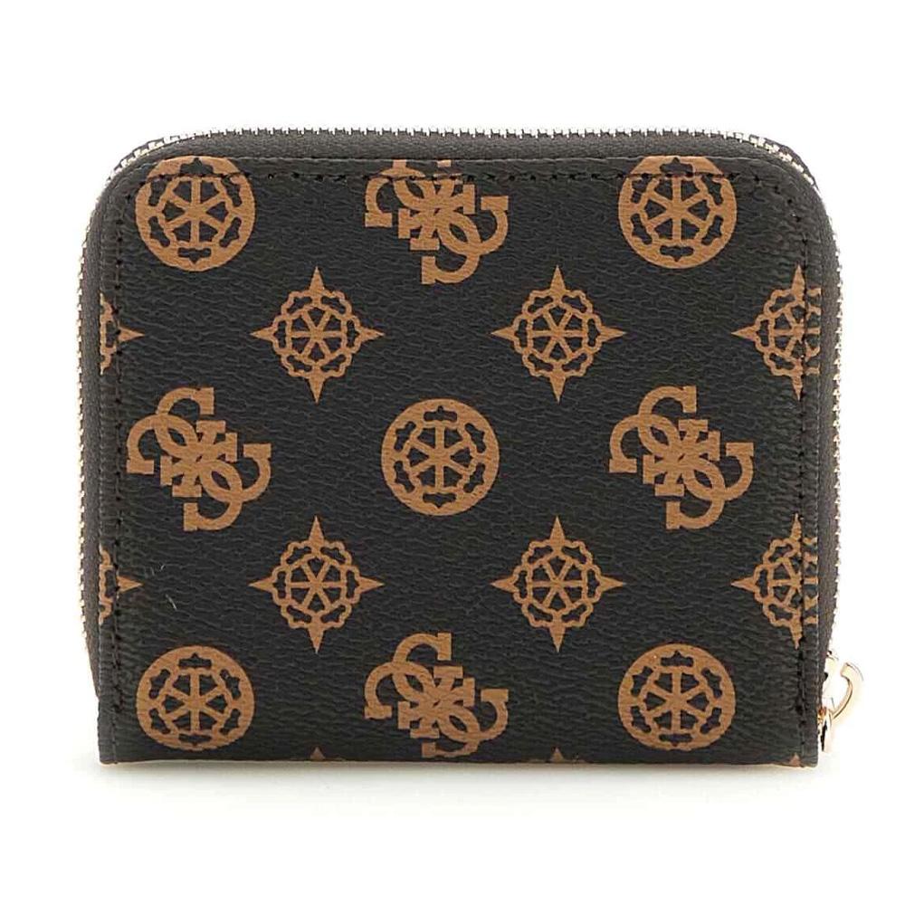 Portefeuille Marron Femme Guess Laurel Slg Small vue 2