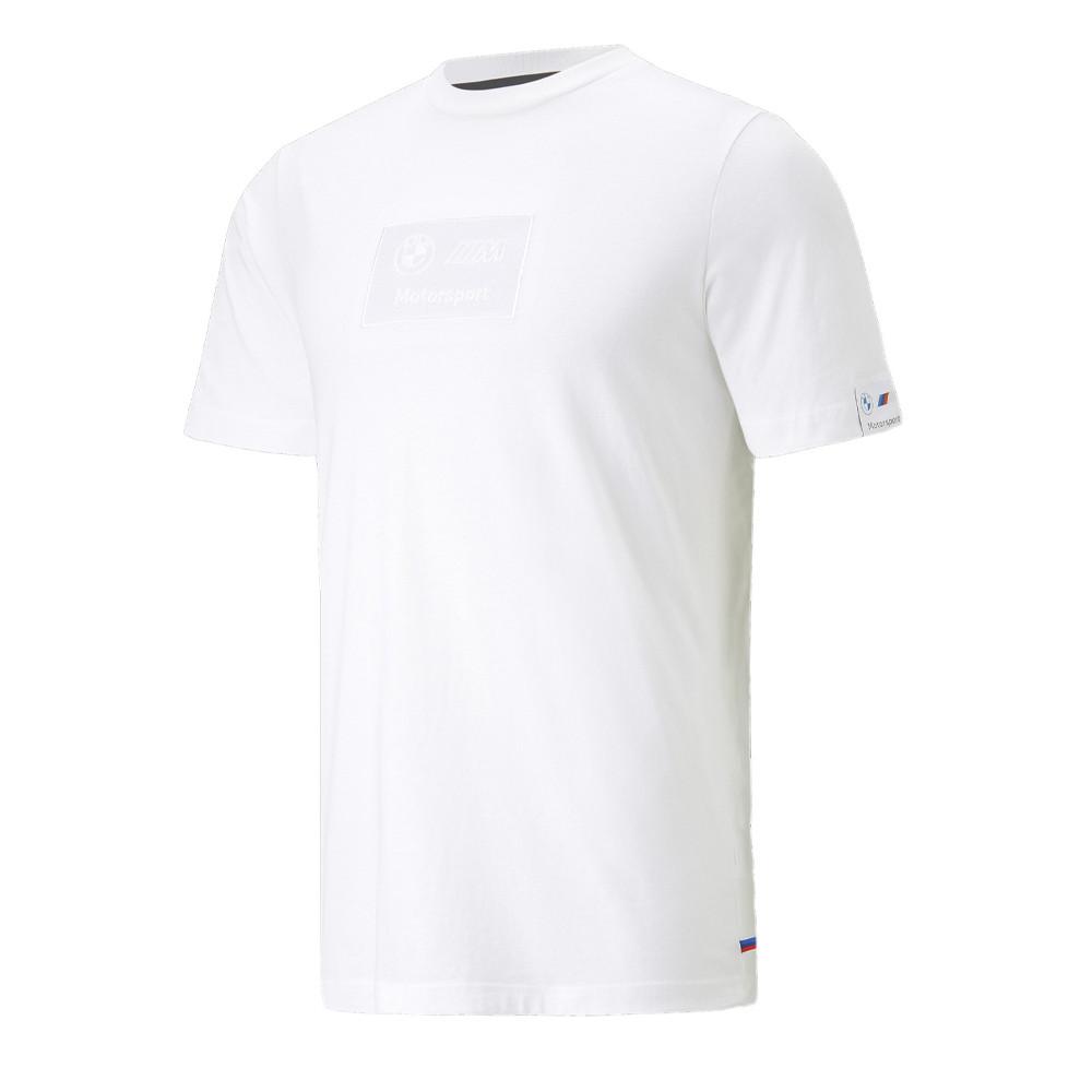 T-Shirt Blanc Homme BMW M Motorsport Puma Noir 538141 pas cher