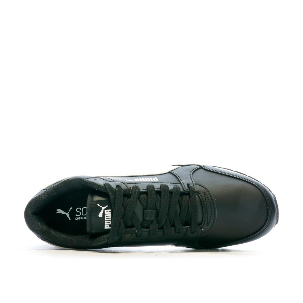 Baskets Noir/Blanc Homme Puma St Runner V3 vue 4