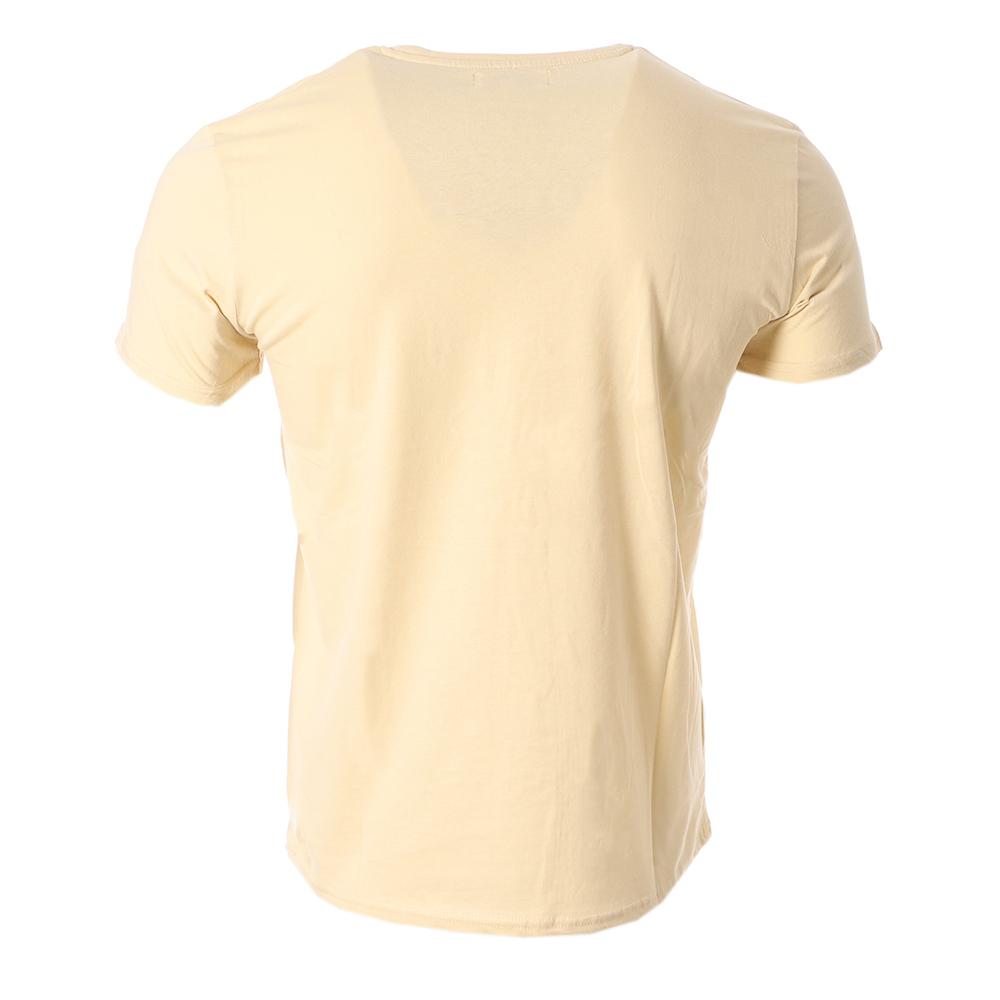 T-shirt Écru Homme Lee Cooper Orex vue 2