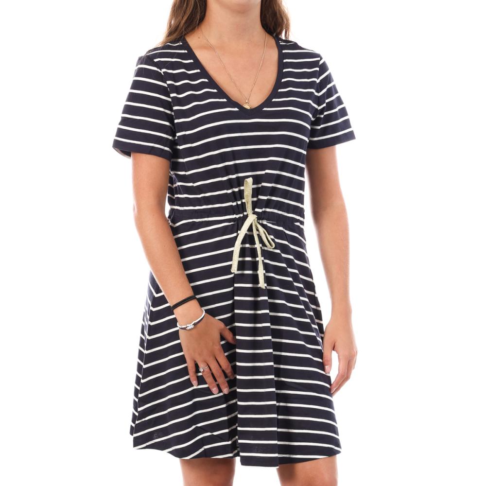 Robe à Rayure Marine Femme ONLY 15320317 pas cher
