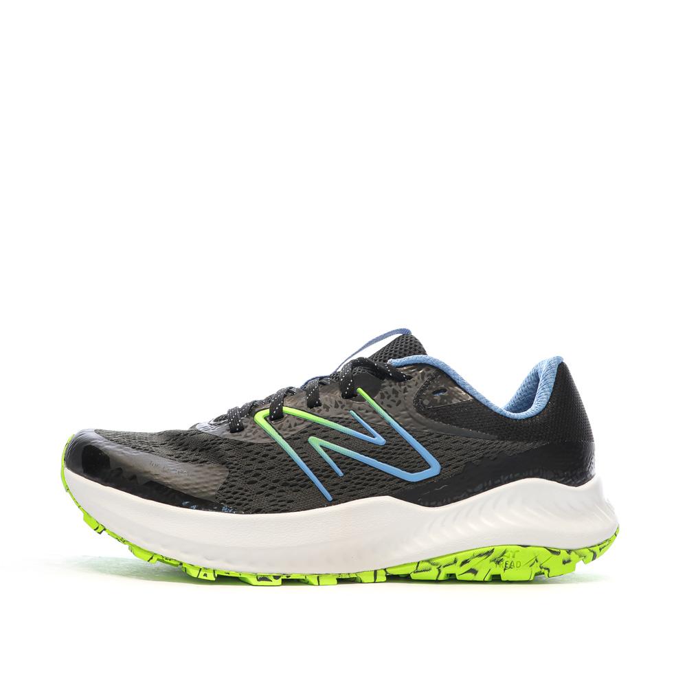 Chaussures de Trail Noir/Vert Homme New Balance Dynasoft Nitrel V5 pas cher