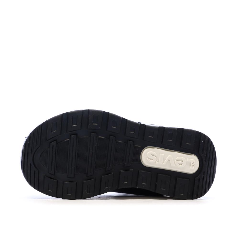 Baskets Noires/Marrons Garçon Levi's Ascot vue 5