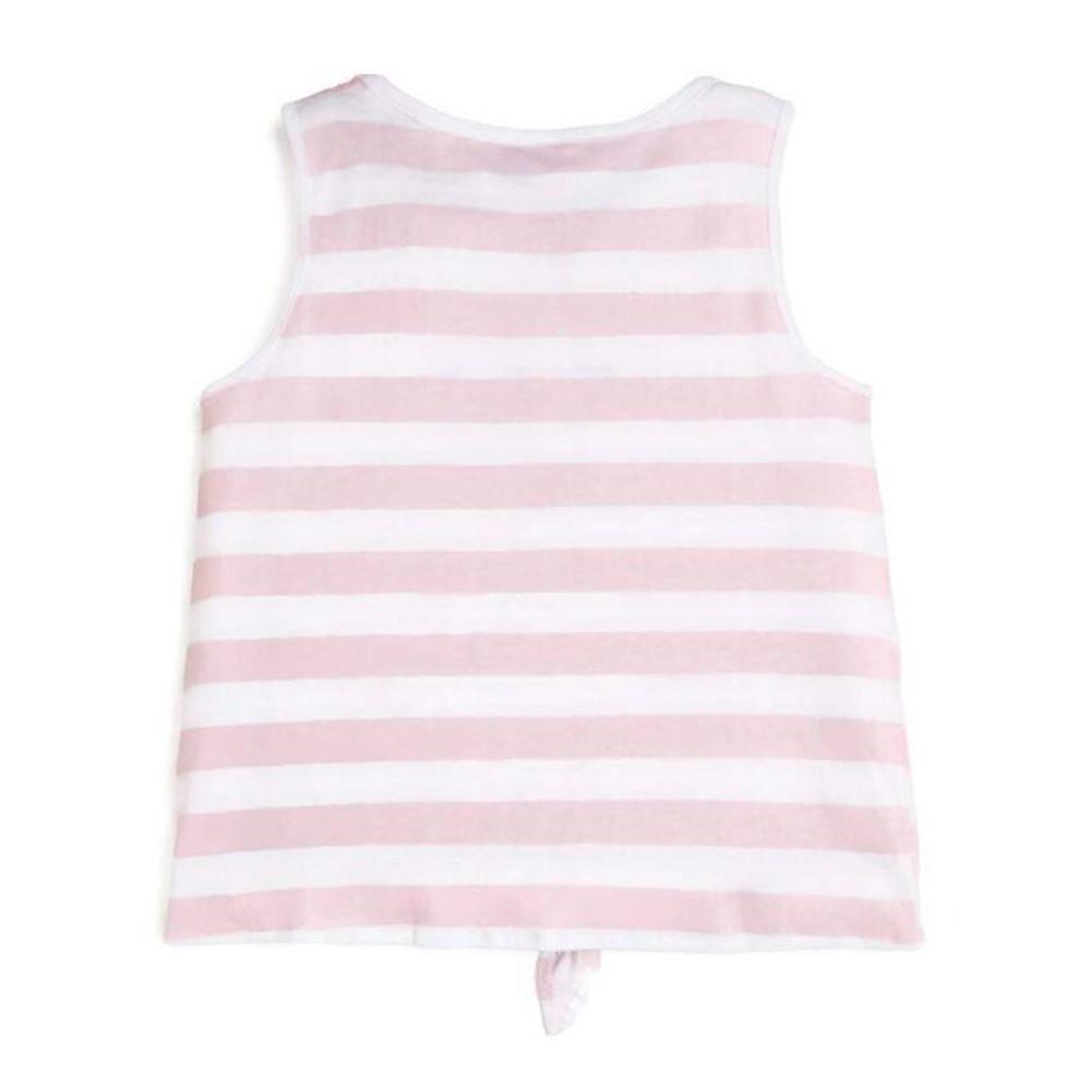 Débardeur Rose Fille Guess Ptinted vue 2