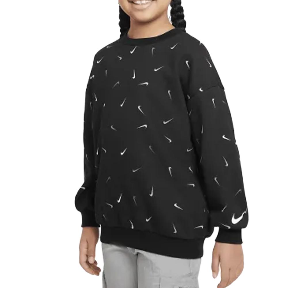 Sweat Noir Fille Nike Snack Pack pas cher