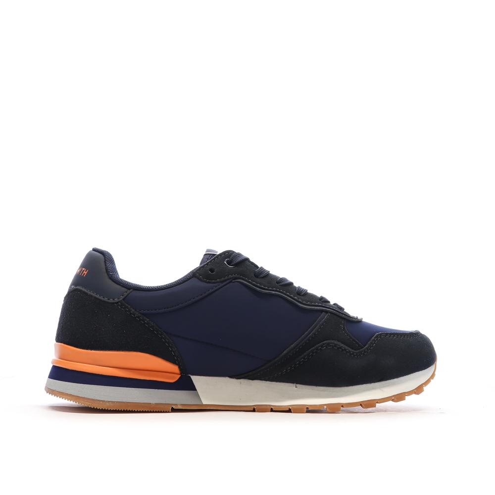 Baskets Marines/Oranges Homme Teddy Smith 120097 vue 2