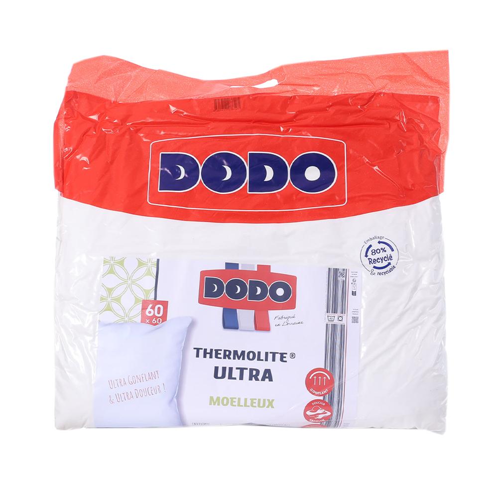 Oreiller Ultra Moelleux Dodo Maxiconfort 60x60 pas cher