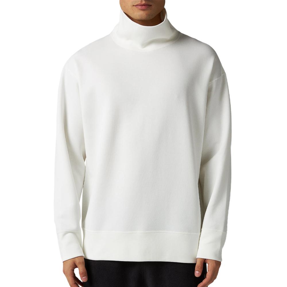 Sweat Blanc Homme Nike Turtle Neck pas cher