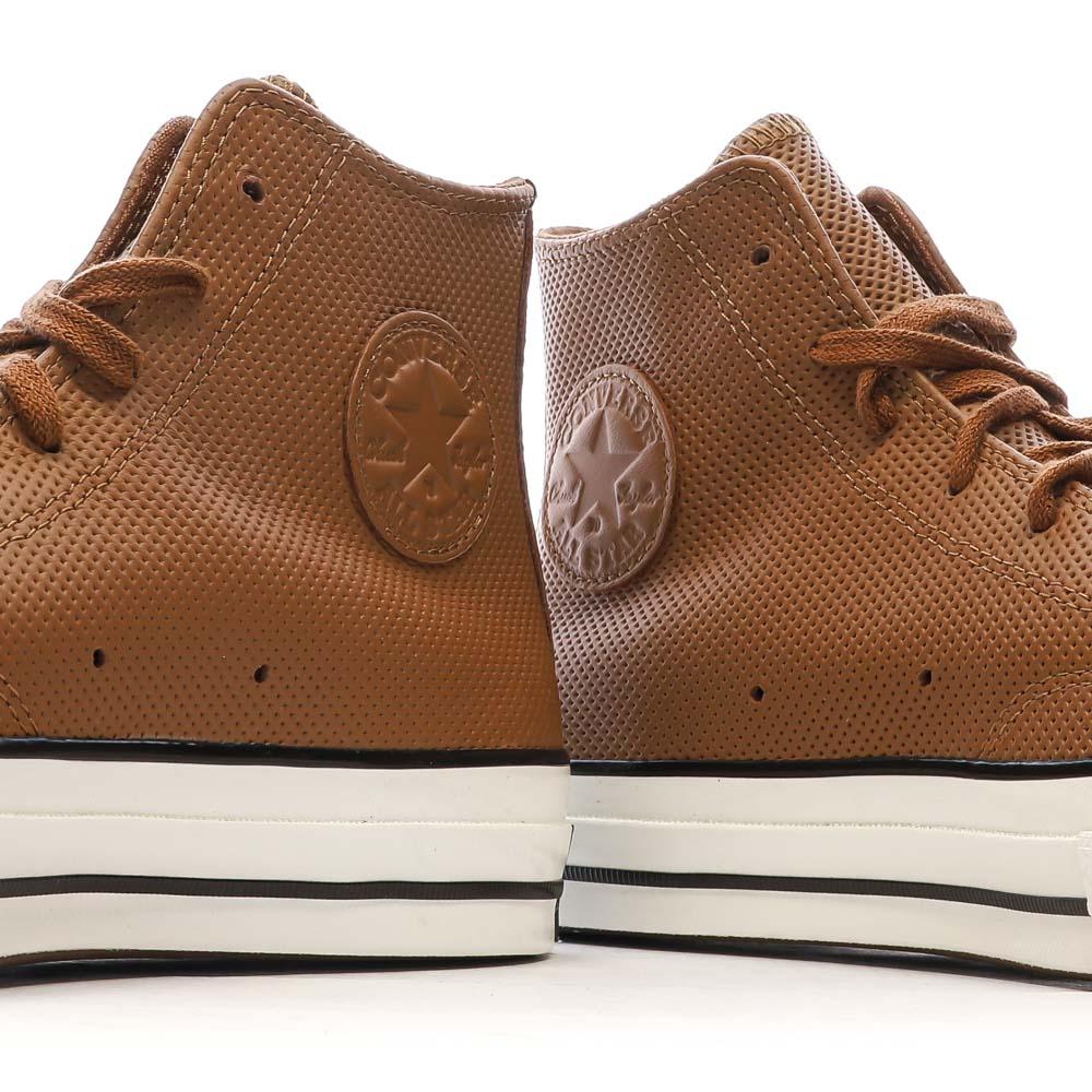 Baskets Marrons Homme Converse Chuck 70 Leather A09148C vue 7