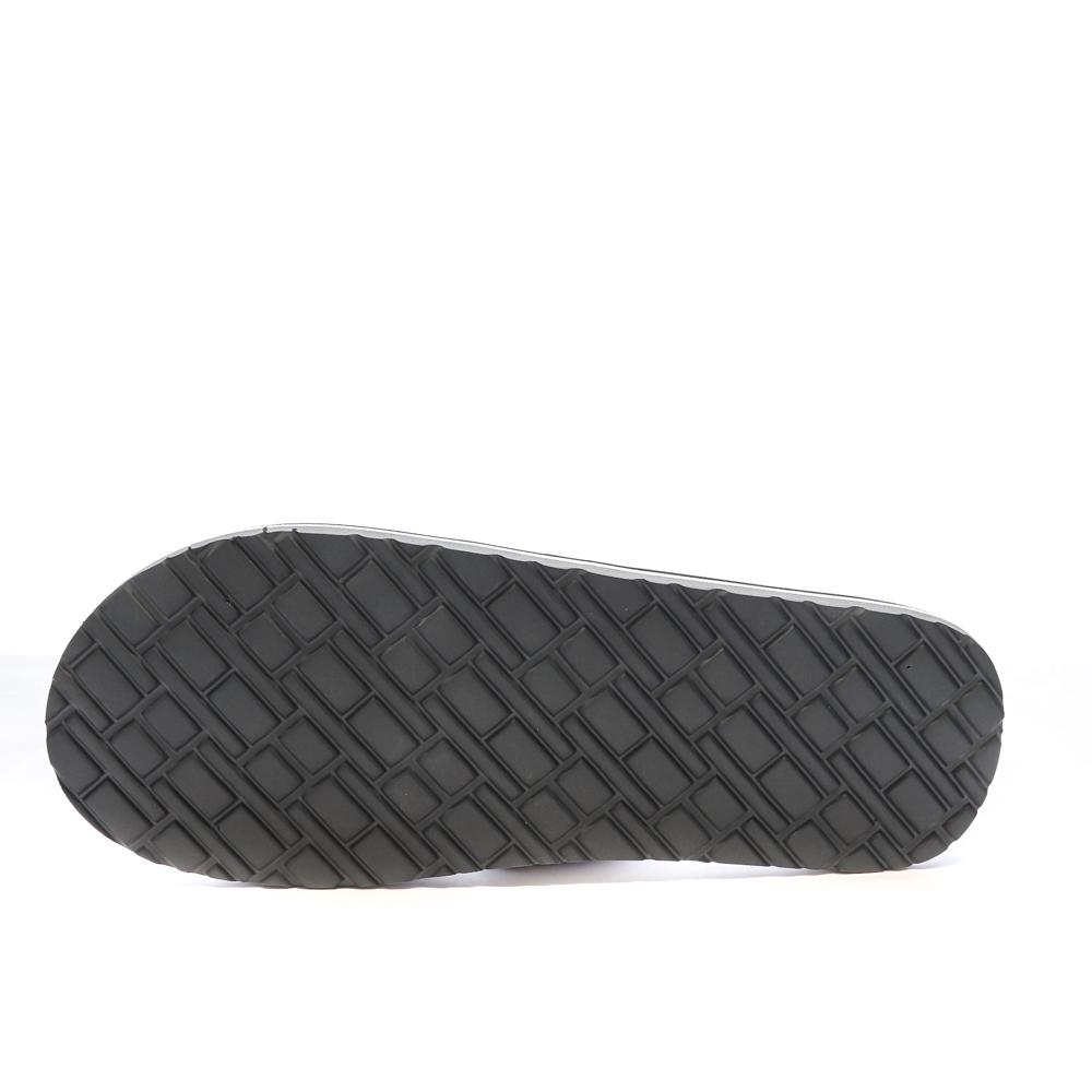 Tongs Noires/Grises Homme Tommy Hilfiger Patch vue 2