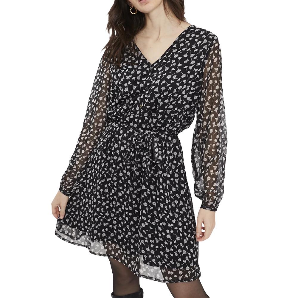 Robe à motif imprimé Noir Femme Only 15278072 pas cher